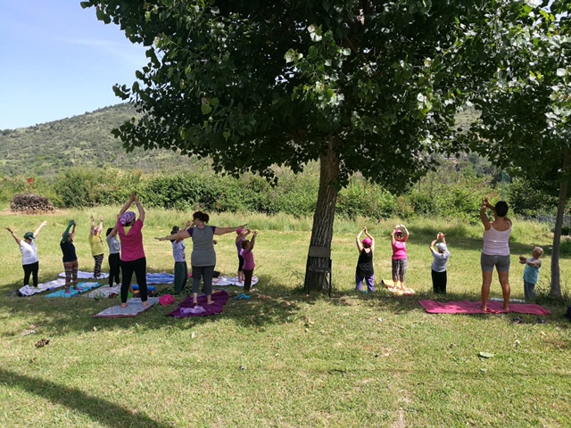 Chiusura delle attività 2018. Chiacchiere, cibo, yoga