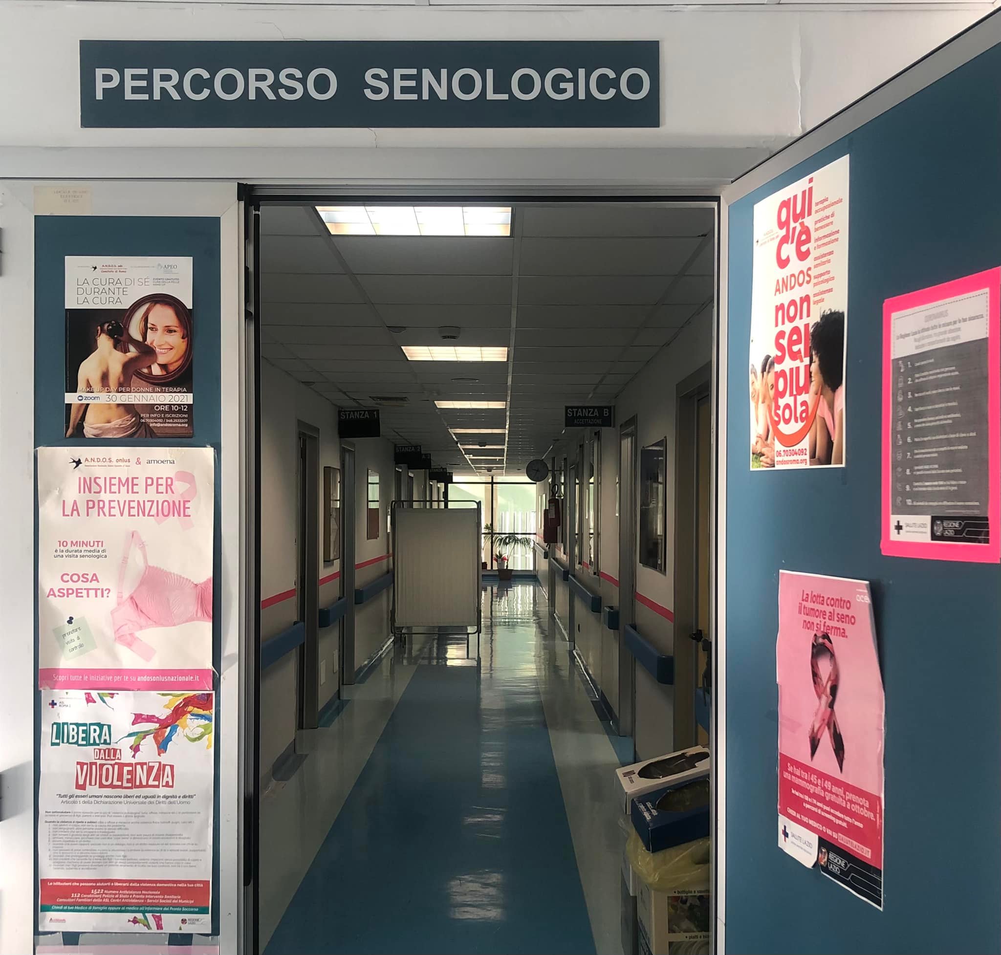 Servizio di linfodrenaggio al Pertini ANDOS